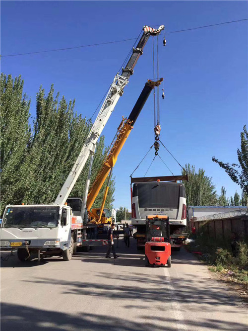 齐河县港口集装箱搬运案例